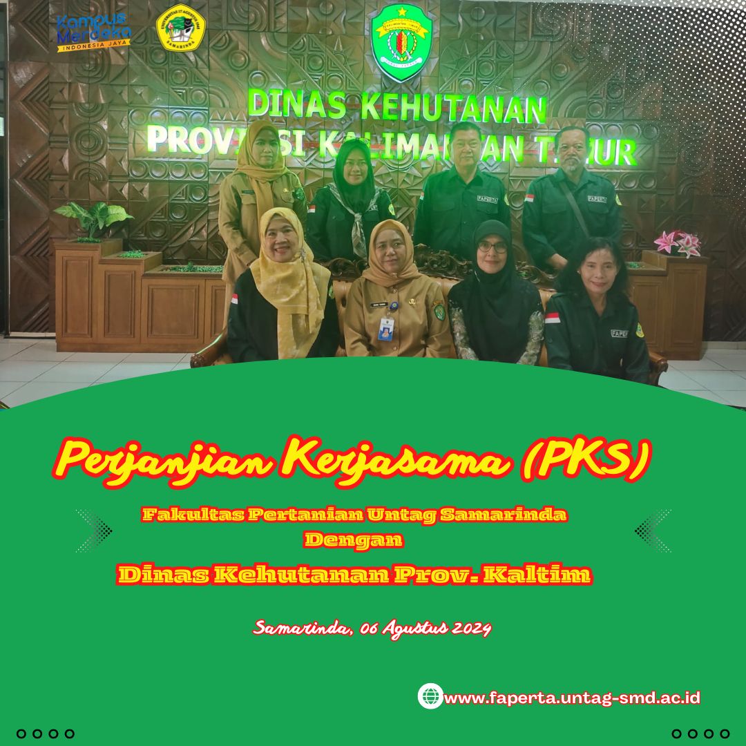 PKS dengan Dinas Kehutanan Prov Kaltim