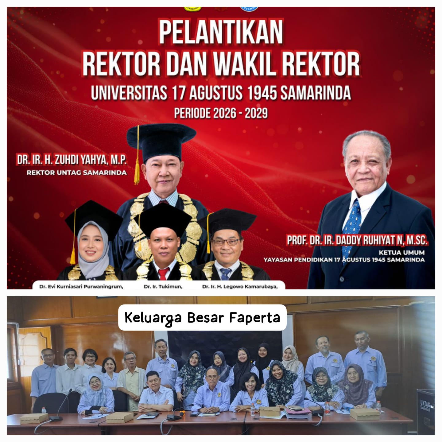 Pelatikan Rektor 2026